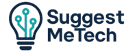 SuggestMeTech logo featuring a lightbulb with a tech circuit inside