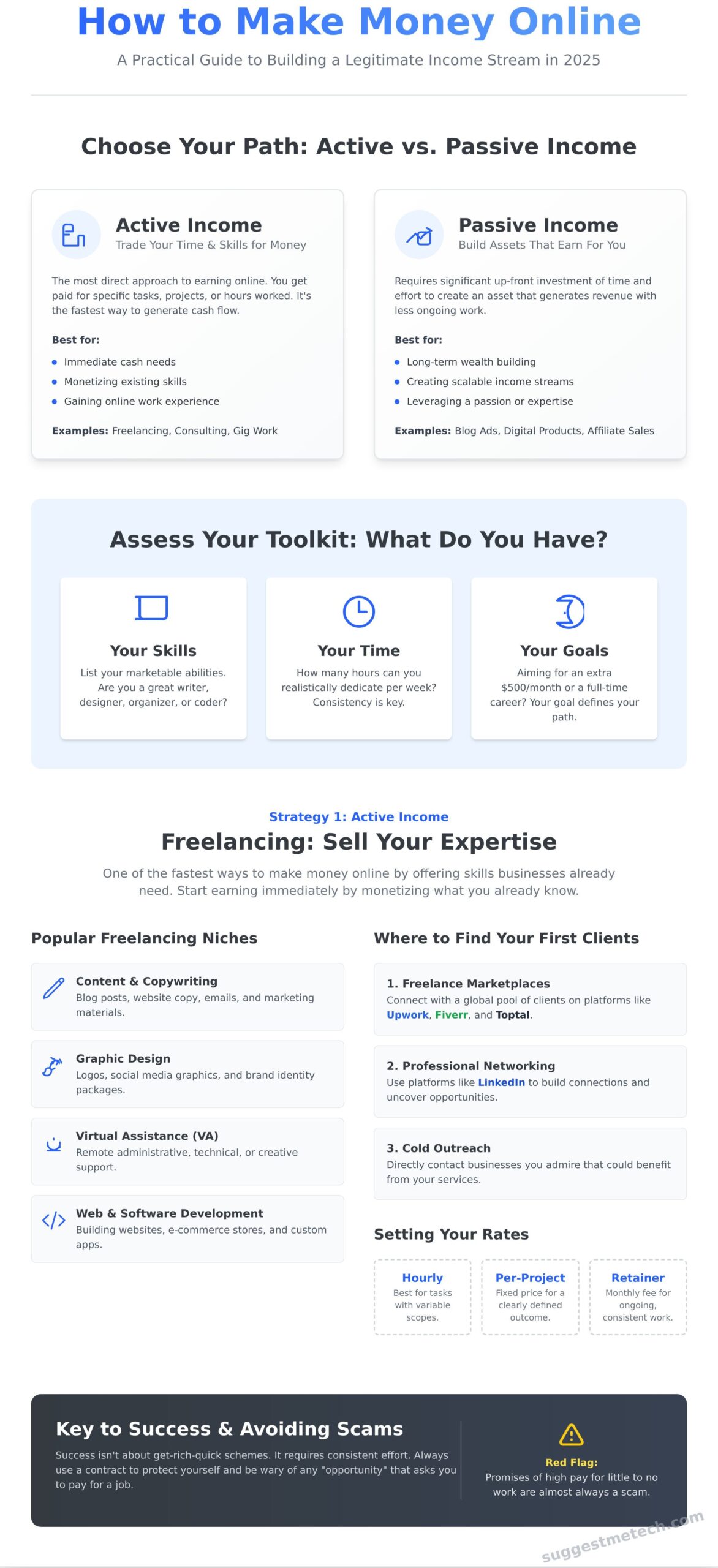 How to Make Money Online: 10 Legitimate Strategies for 2026