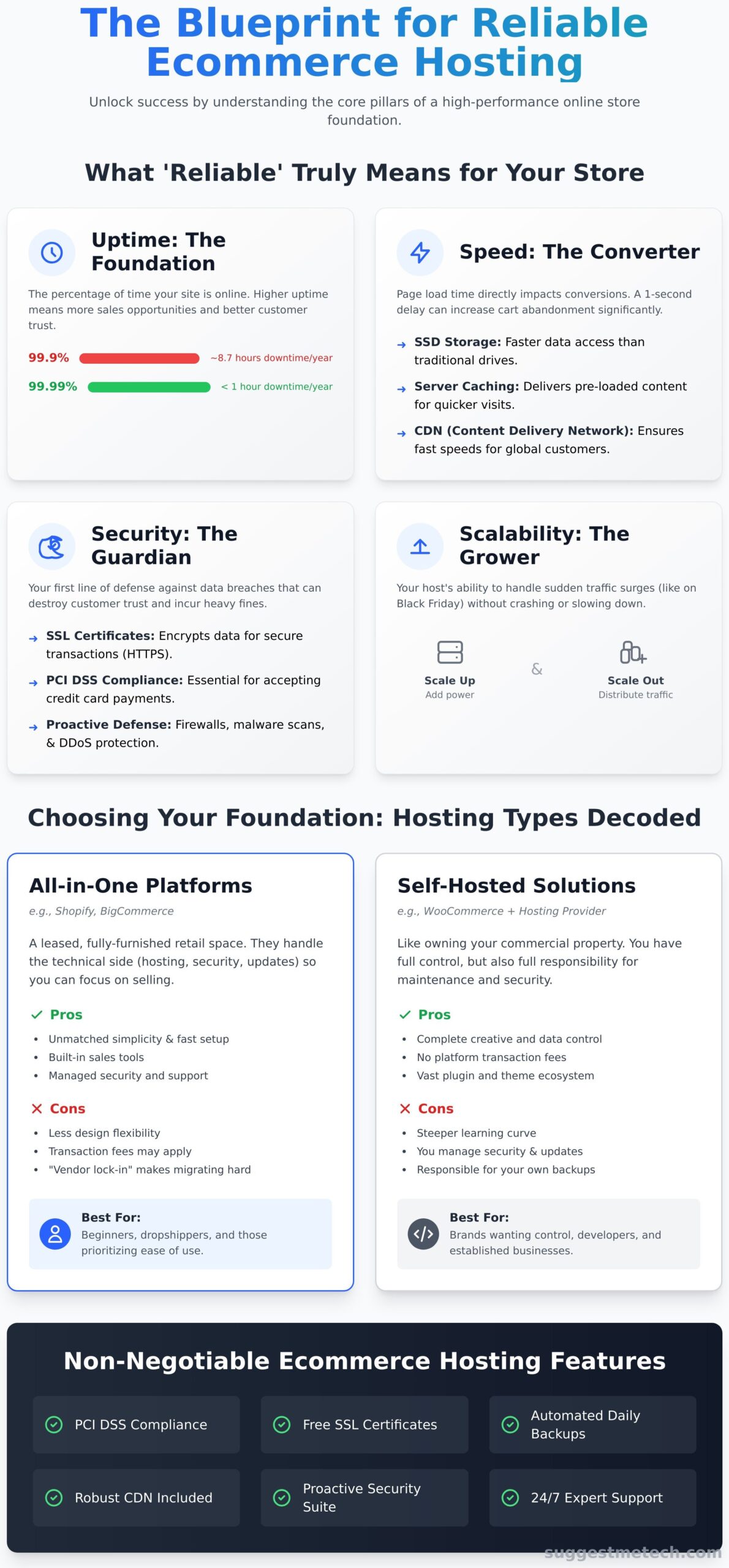 The Most Reliable Web Hosting for Ecommerce in 2026
