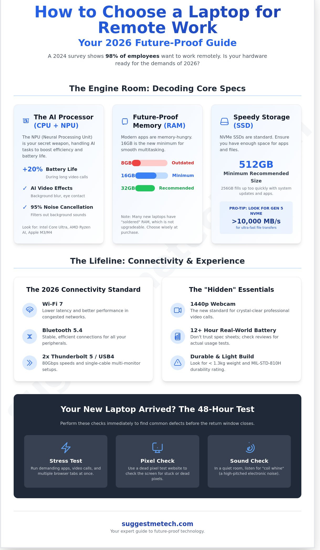How to Choose a Laptop for Remote Work in 2026: The Ultimate Buying Guide