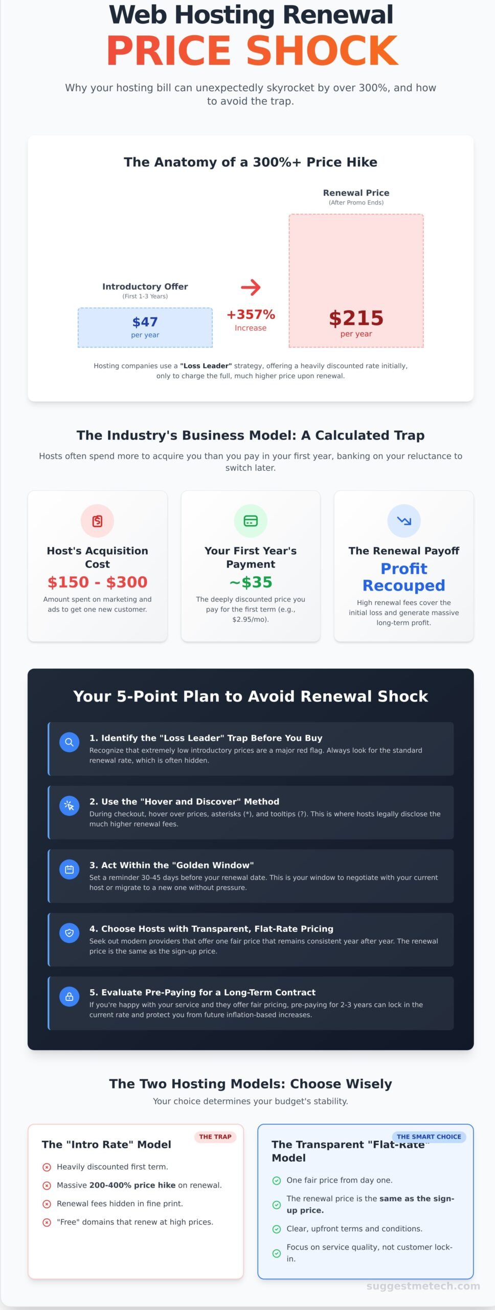 Web Hosting Renewal Price Shock: How to Avoid the 300% Hike in 2026