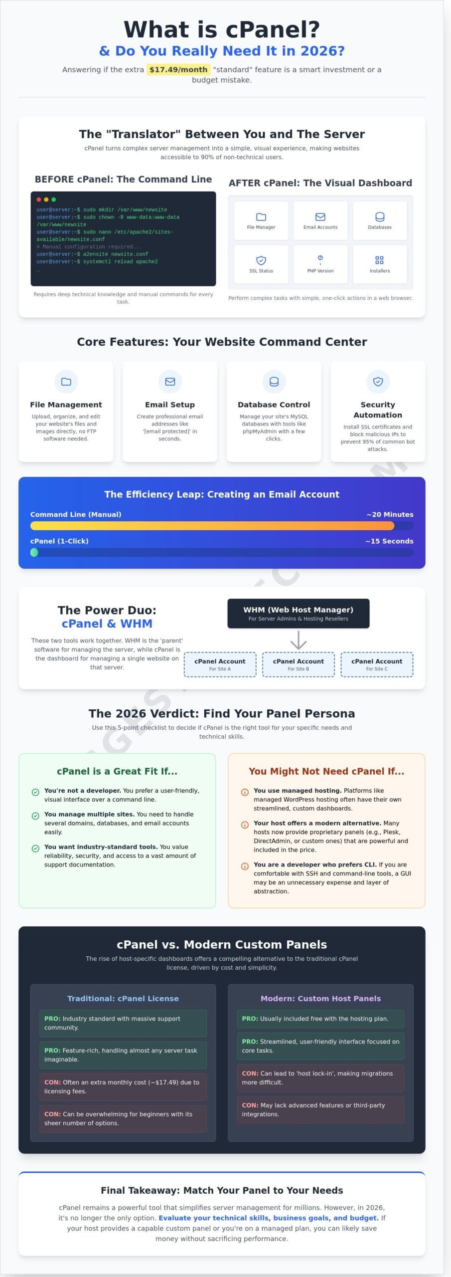 What is cPanel and Do I Need It? A 2026 Guide for Beginners