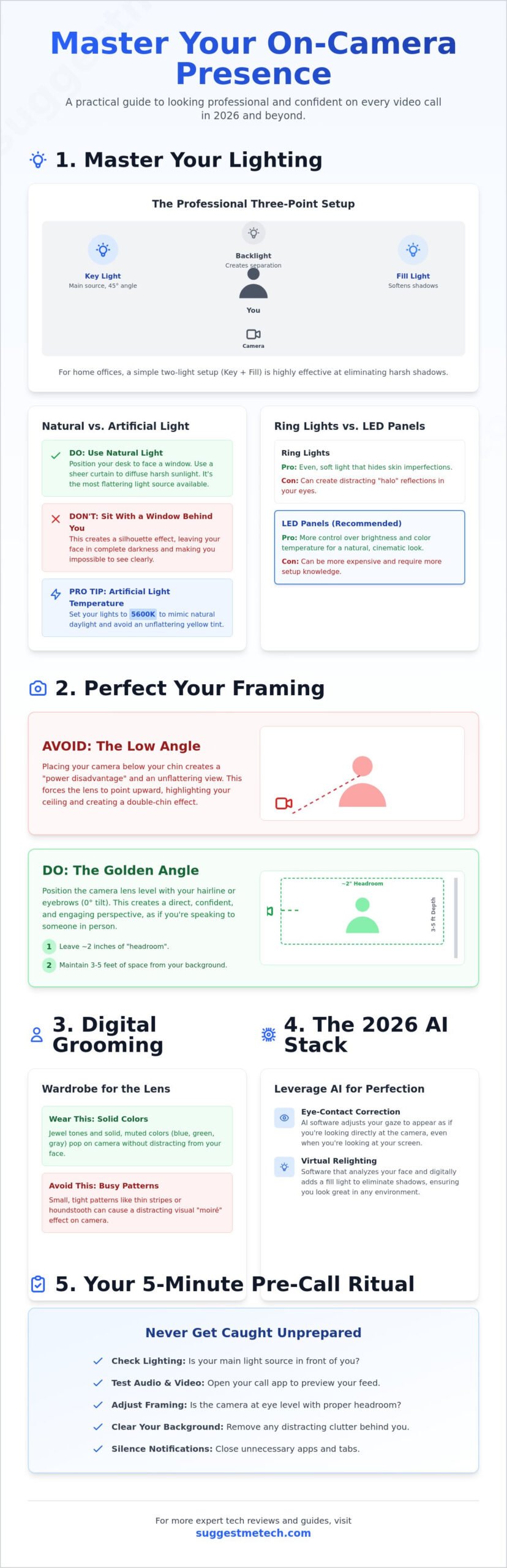 How to Look Good on a Video Call: The 2026 Ultimate Guide