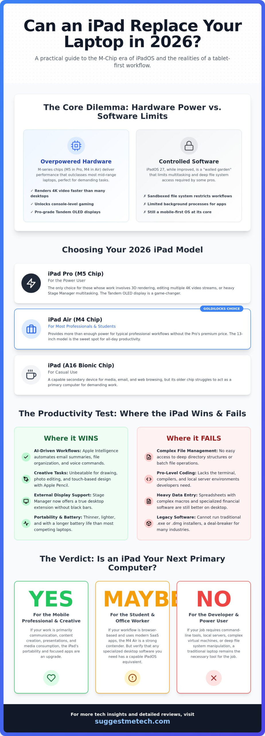 Is an iPad a Good Laptop Replacement in 2026? The Ultimate Reality Check