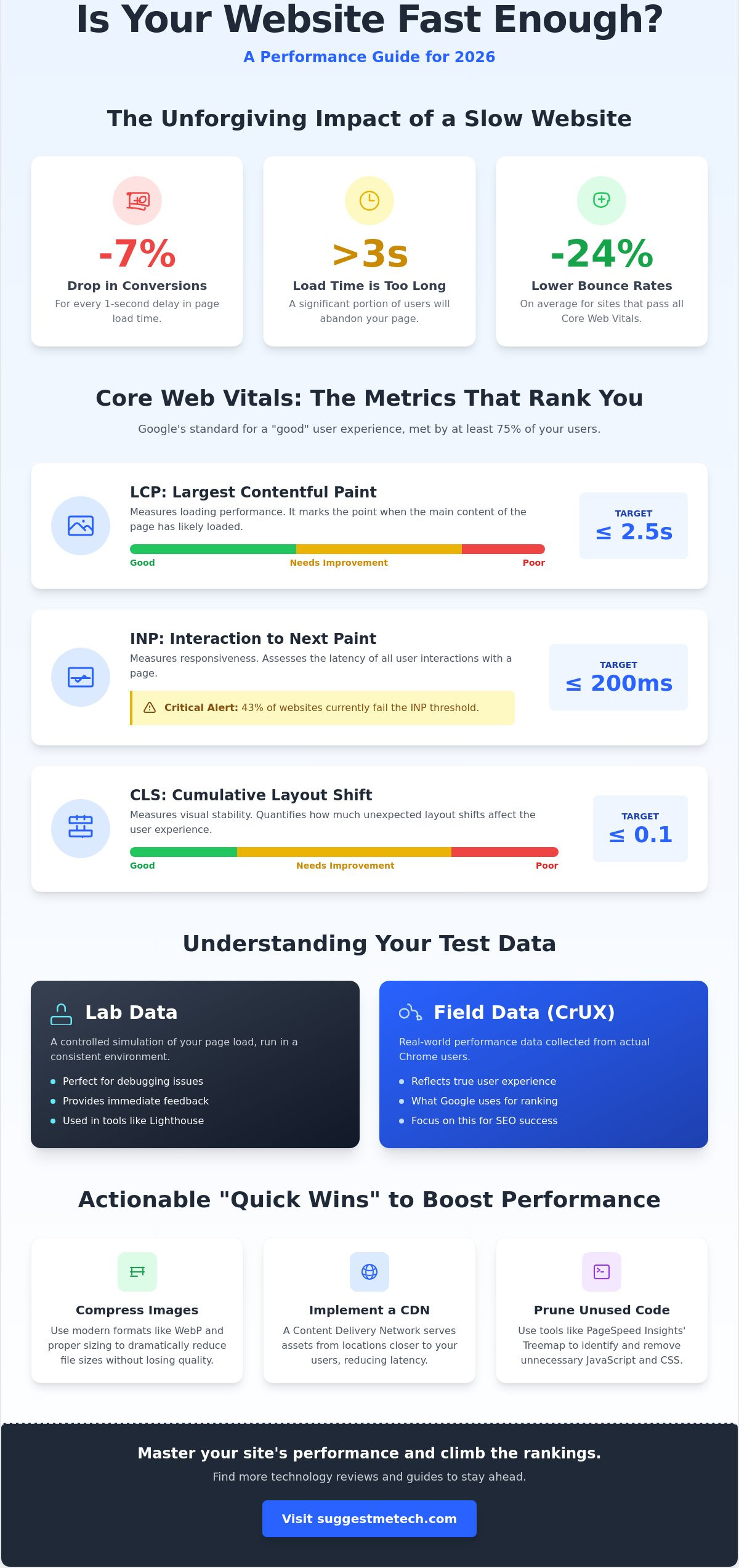 How to Test Your Website Speed in 2026: A Step-by-Step Performance Guide
