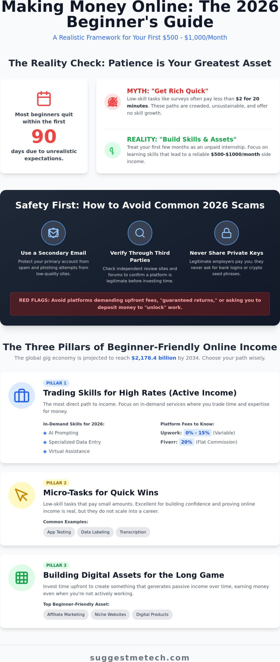 How to Make Money Online for Beginners: A Practical Guide for 2026