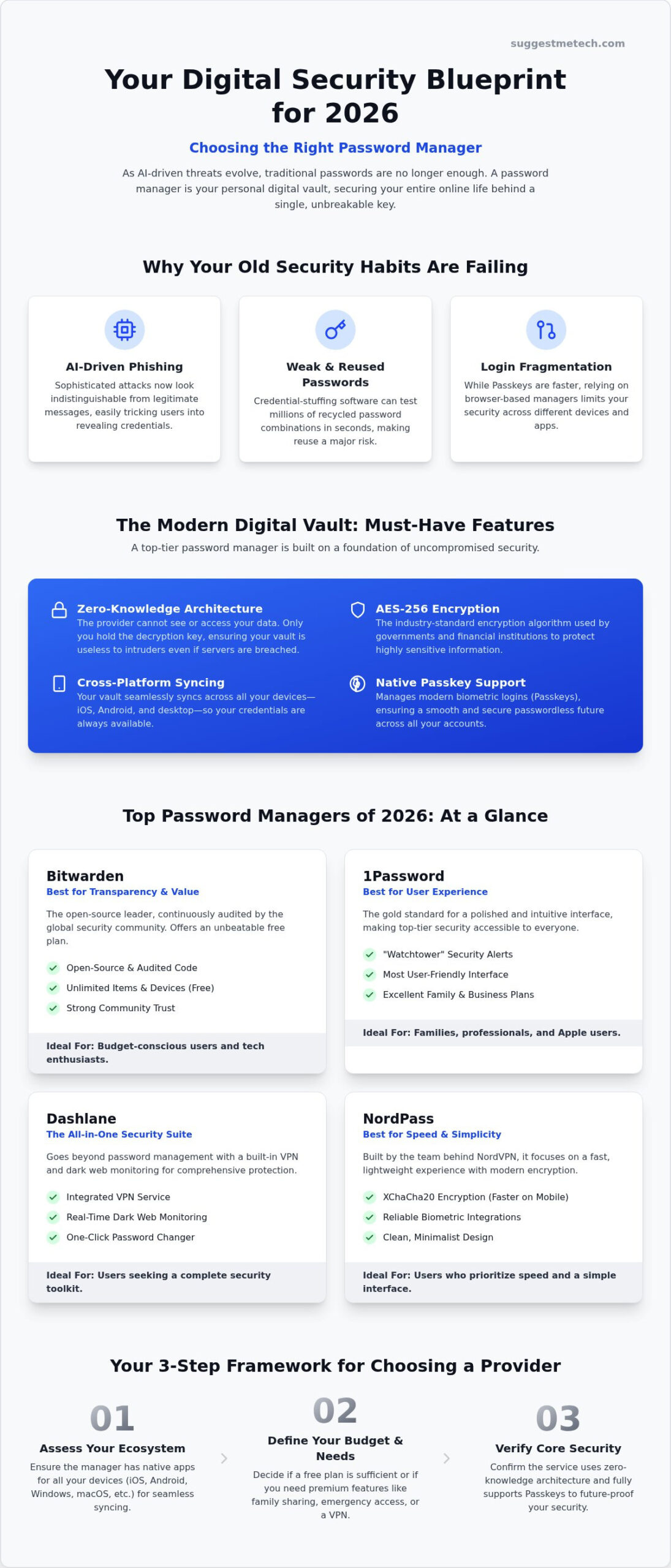 The Best Password Managers of 2026: Tested and Reviewed