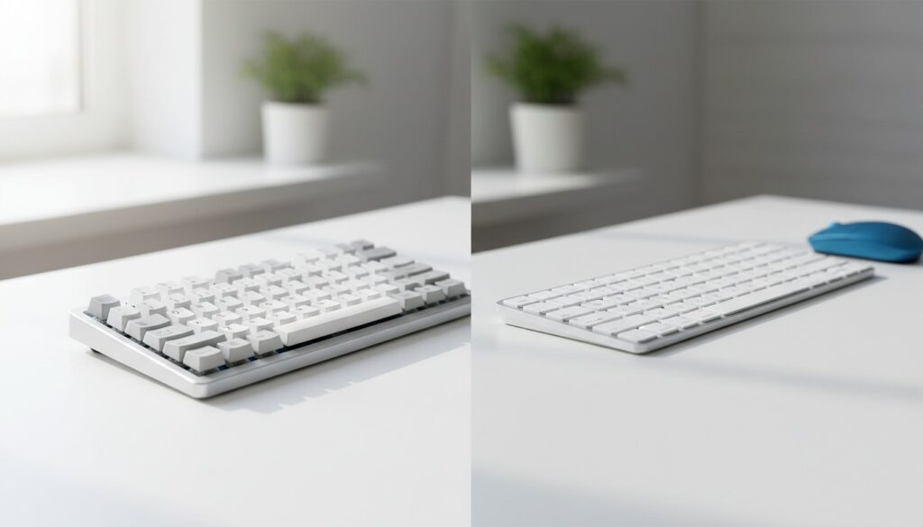 Mechanical vs. Membrane Keyboard for Office Work: The 2026 Productivity Guide